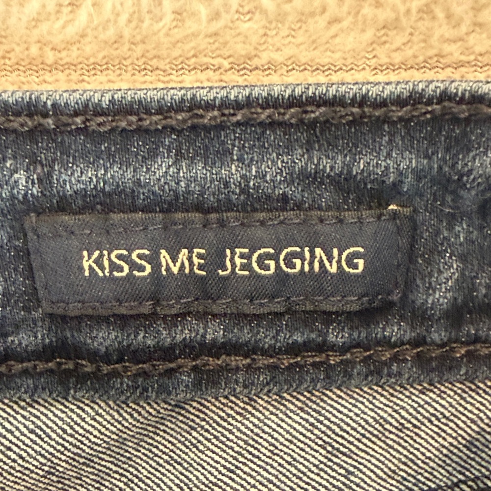 Jessica Simpson Kiss Me Jegging Dark Blue Size 31 - Picture 6 of 14